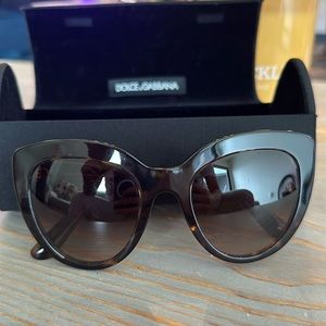 Dolce & Gabbana sunglasses, cat eye style